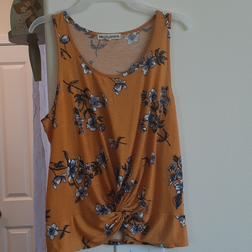 Yellow tank top